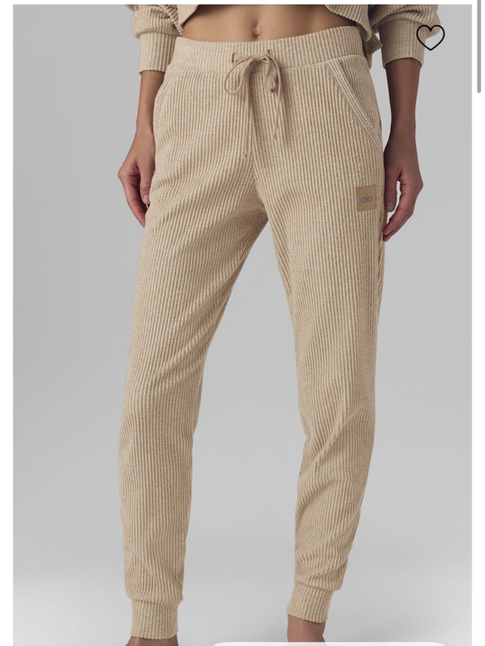 ALO Muse Sweatpant - Gravel Heather